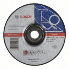 Круг обдирочный BOSCH AZIA Expert по металлу 180X6 mm выпуклый 2608600315