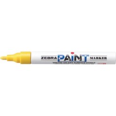 Маркер краска по металлу PAINT MARKER жёлтый 5 мм QJ-716