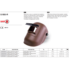 Щиток сварщика SACIT S 800-R 90x110mm MSC000217