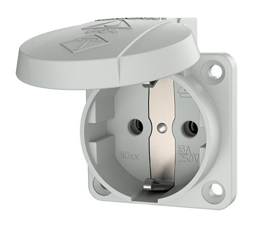 Розетка стационарная MENNEKES 16A 230V с крышкой