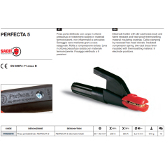 Электрододержатель PERFECTA SACIT 300A 5 PIN000045