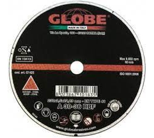 Диск отрезной 125X3,2x22,23мм A 30-36 R Steel_Globe