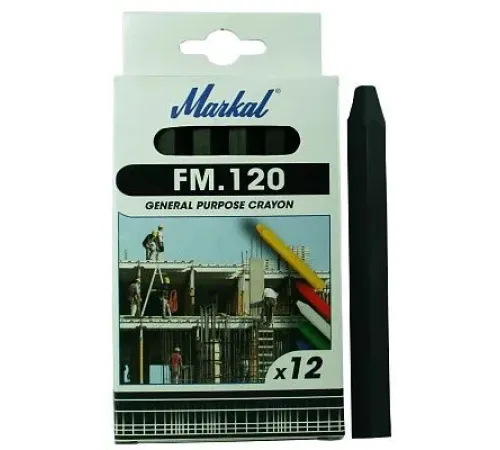 Маркер FM120 INDUSTRIAL CRAYON Черный_44010600
