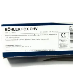 Электроды Boehler FOX OHV, диам. 4,0х350 мм_11497
