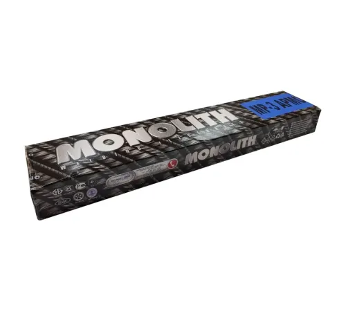 Электроды Монолит МР-3 АРМО (Э 46)  д 3 мм 2,5 кг SOLUT|  AZIA