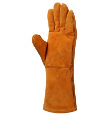 Краги сварочные из спилка   разм. 40см_SHWL SAFE HAND SOLUT|