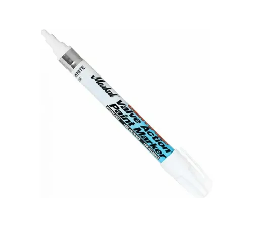 Маркер краска по металлу PAINT MARKER белый 5 мм QJ-715