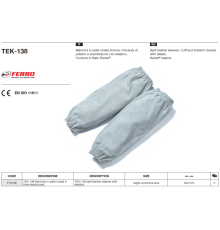 Нарукавники кожаные TEK-138_Ferro