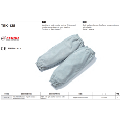 Нарукавники кожаные TEK-138_Ferro
