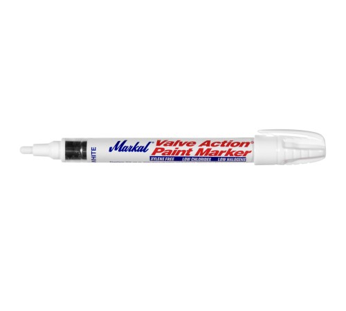 Маркер-краска Markal Valve Action Paint Marker WHITE 96820