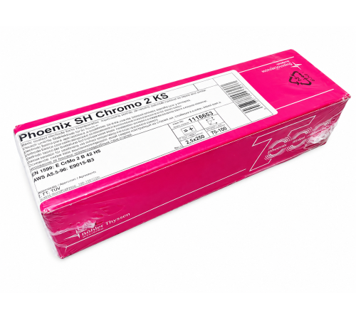 Электроды Phoenix SH Chromo 2 KS 2.5x250mm (3,2/12,8 кг) (E9015-B3 H4)_Bohler