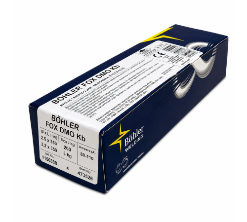 Электроды FOX DMO Kb 3,2x350мм (E7018-A1 H4)_Bohler