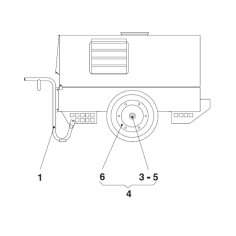 Тележка ручная MOSA СТМ 300 для GE10000/13000SC-SXC, GE 12000/14000SXC, TS 219930130