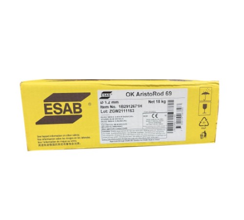 Проволока OK AristoRod 69 1,0 mm 18kg ER110S-G_ESAB