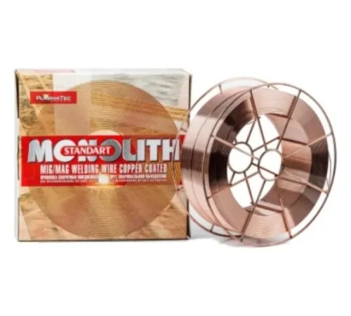 Проволока ПлазмаТек Монолит Св-08Г2С 0,8 mm 18 кг (аналог ER70S-6) ^ AZIA