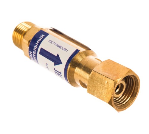 Клапан огнепреградительный горючий газ (КОГ, резак/горелка, М16*1,5/1C007-0001 188L)