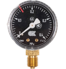 Манометр ацетиленовый 4 Мпа .50mm 2190102 SOLUT|
