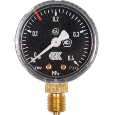 Манометр ацетиленовый 4 Мпа .50mm GCE 2190102