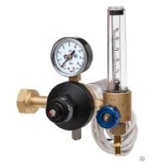 Регулятор расхода газа аргон-углекислота У-30/АР-40 КРП Р 220V  с ротаметром и подогревателем_KRASS