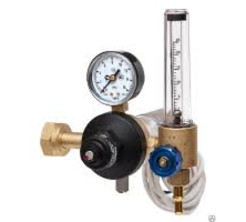 Регулятор расхода газа аргон-углекислота У-30/АР-40 КРП Р 220V  с ротаметром и подогревателем_KRASS