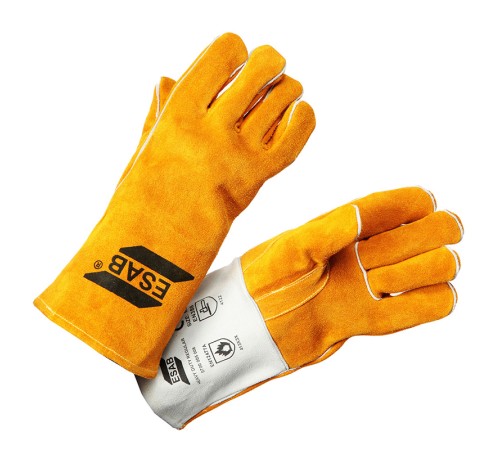 Краги пятипалые спилковые ESAB Heavy Duty REGULAR с подкладкой