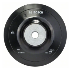 Тарелка опорная с гайкой, мягкая, д125mm BOSCH 1608601033