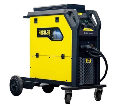 Аппарат сварочный Rustler EM 350C PRO Synergic,горелка Exeor 315, 4 м,ящик д/инстр 0448350882_SOLUT|