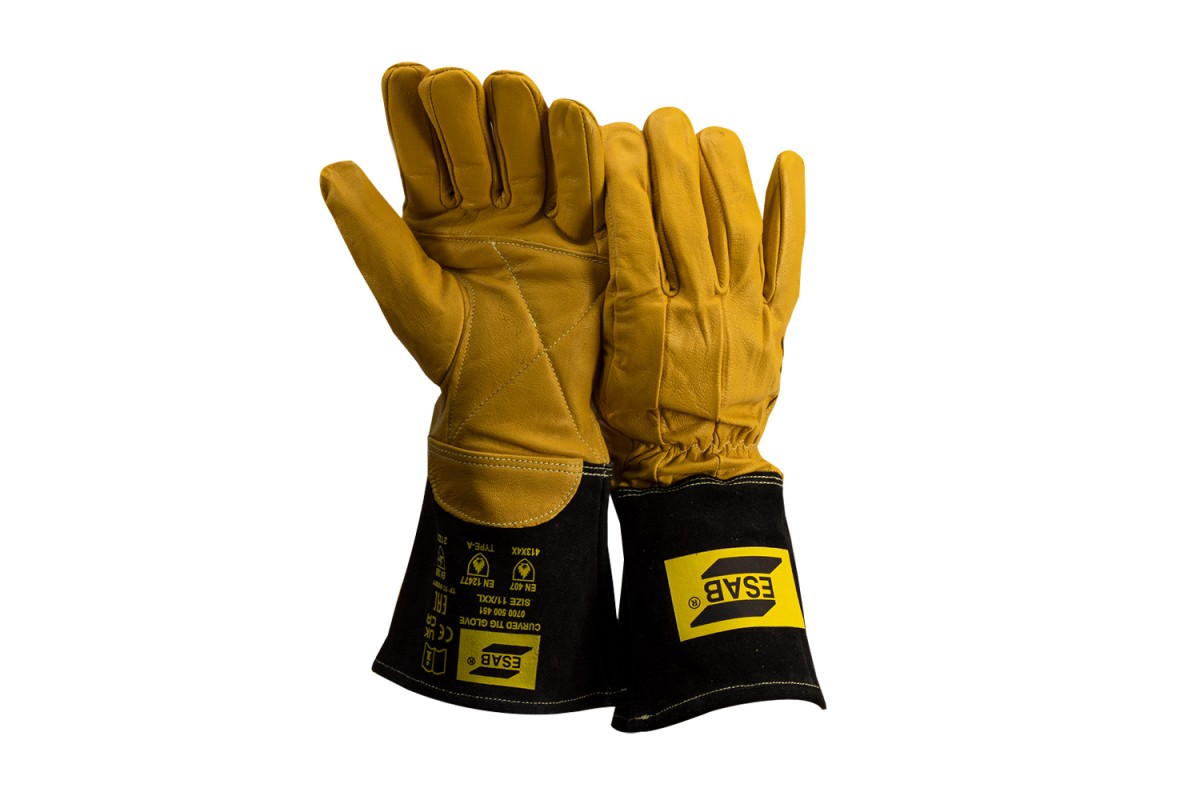 Краги пятипалые изогнутые ESAB Curved Tig XXL