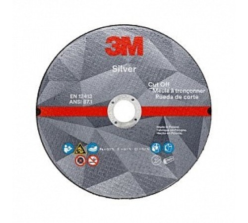 Диск шлифовальный 3M 125x6,8x22 Inox XC004811862