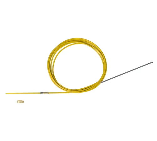 Канал направляющий, WIRE LINER KEMPPI 1,2-1,6 FE / 5,0 M Ø 5,8/2,4 YE STEEL W012614