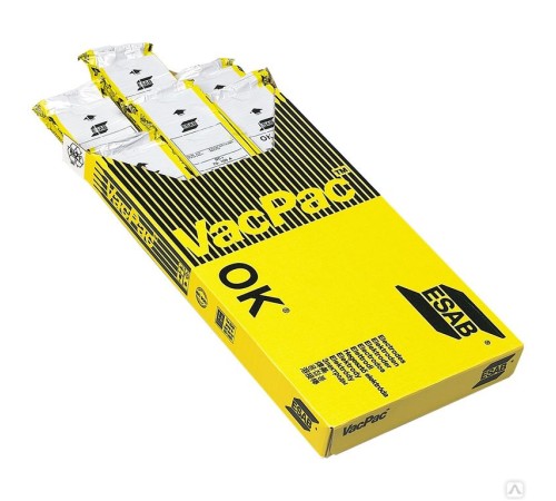 Электроды ESAB OK 76.18 2.5x300mm E8018-B2 1/4 VP (5,4кг) ^