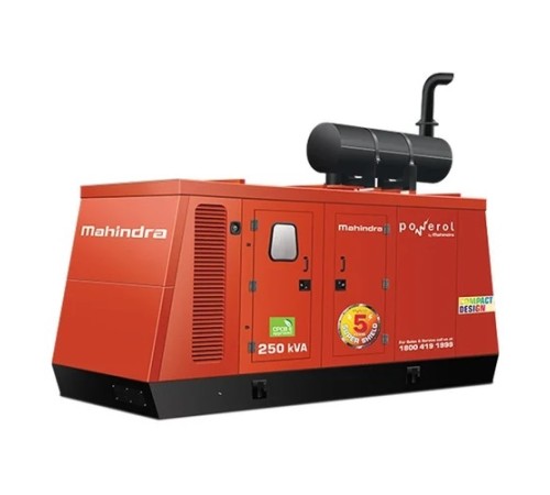 Генератор Mahindra DG 250kVA_CPCB2