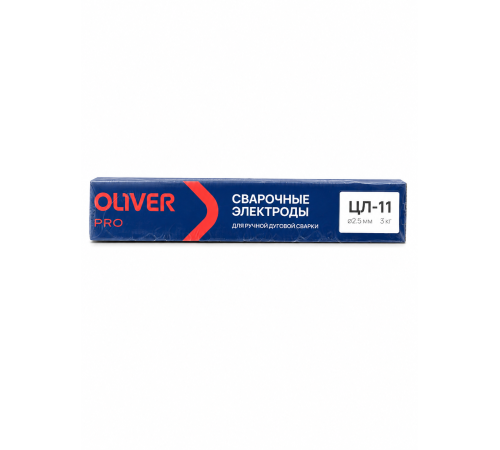 Электроды  OLIVER PRO ЦЛ-11 д. 2,5 мм (упак. 3 кг) (аналог E347-16)_Oliver_AZIA