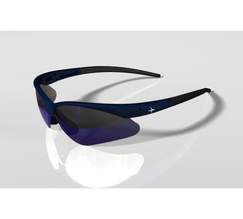 Очки защитные голубые Eyewear Blue Mirror_BOHLER AZIA