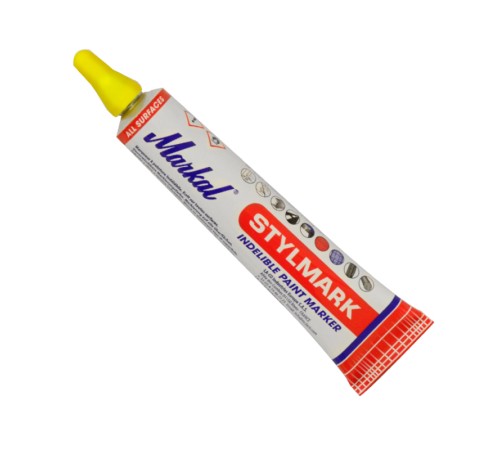 Маркер с наконечником Markal Stylmark 3MM YELLOW 96653