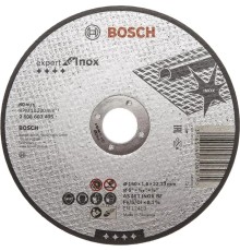Круг отрезной по нерж.Expert 180x1,6 mm, прямой.BOSCH_2608603406 AZIA