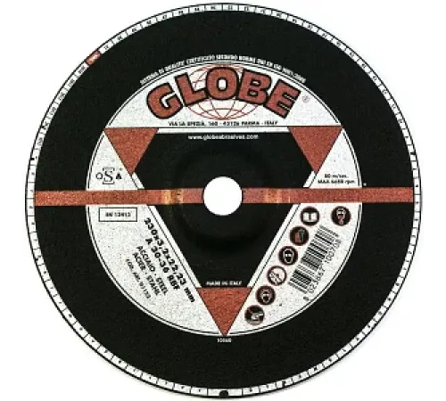 Диск шлифовальный TYPE 27 230X3.2X22.2 A-R GLOBE SOLUT|