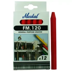Маркер FM120 INDUSTRIAL CRAYON Красный_44010300