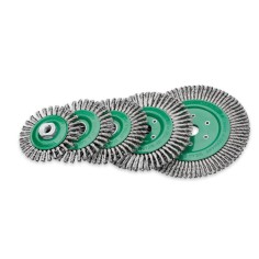 Щётка дисковая жгутовая Kronwerk Ltd & Co KG нерж. 125*6*22,2мм, ROH 0,50 (в уп.10шт.) 47380140