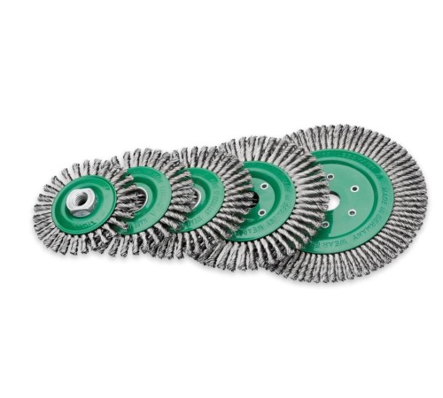 Щётка дисковая жгутовая Kronwerk Ltd & Co KG нерж. 125*6*22,2мм, ROH 0,50 (в уп.10шт.) 47380140