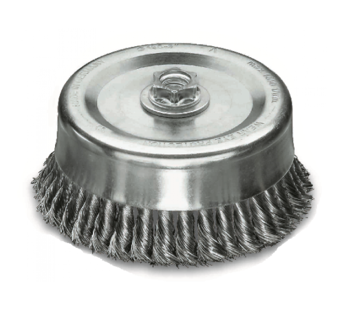 Щетка чашечная жгутовая Kronwerk 125 mm 32 жгутов STH 0,80 mm 487317