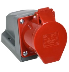 Розетка 3р+n 16А 200В  IEK AZIA