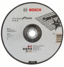 Круг отрезной Standard Inox 230x1,9мм  BOSCH 2608601514 AZIA