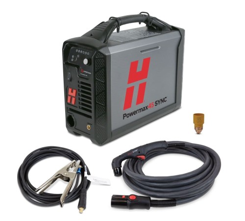 Аппарат плазменной резки Powermax45 SYNC 230V 1-PH, CPC (руч. резак 6,1м)_Hypertherm