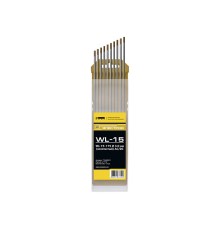 Электроды вольфрамовые КЕДР WL-15-175 Ø 3,0 мм (золотистый) AC/DC