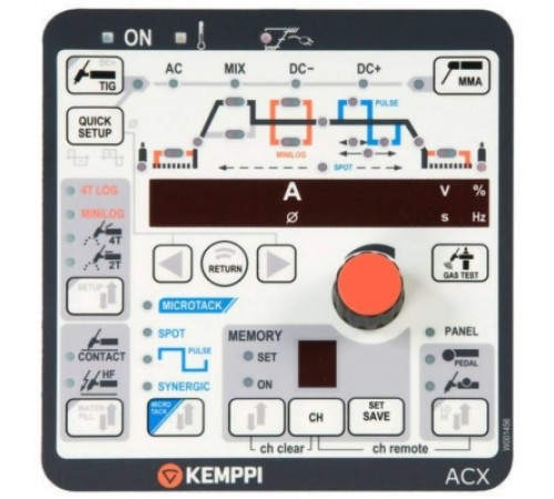 Панель управления MASTERTIG MLS AC/DC ACX KEMPPI 6162804