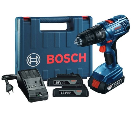 Шуруповерт аккумуляторный BOSCH GSR 180-LI Professional 06019F8109