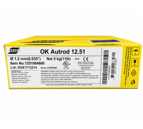 Сварочная проволока OK Autrod 12.51 1.2mm 250kg_1251125920