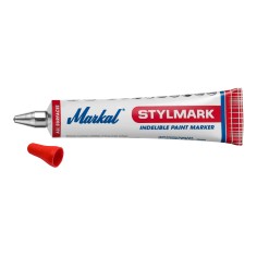 Маркер с наконечником в виде металлического шара Markal Stylmark 3MM Red 10130303 >