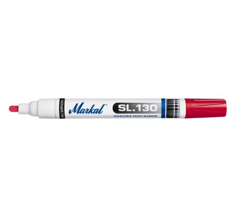 Маркер промышленный Markal SL 130 3мм RED 31200326
